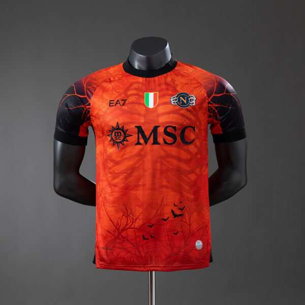 Napoli 25/26 Halloween – Trikot in der „Orange Player“-Version, Größen S–XXL