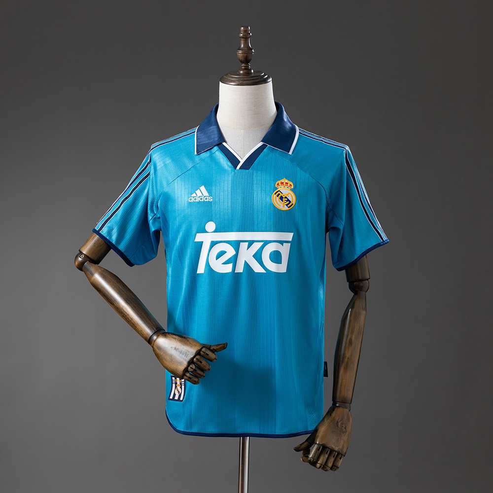 c7ad17f8 Real Madrid 99/00 Third Away Retro Jersey S-XXL - Image 1