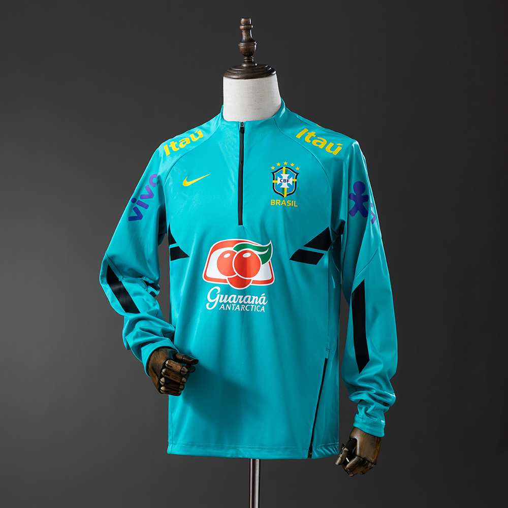5bc088ed Brazil 22/23 Lake Blue-Training Sweatshirt S-XXL - Image 1
