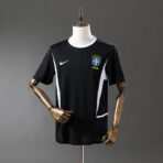 Brazil 2002 Goalkeeper Black Jersey S-XXL