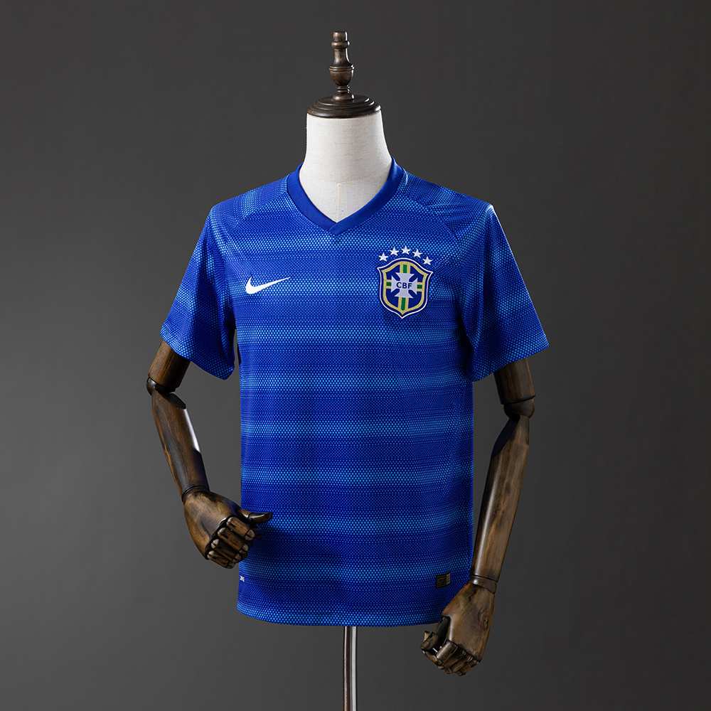 a044d6ca Brazil 2014 Away Retro Jersey - Image 1