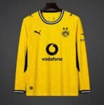 Borussia Dortmund Langarm-Heimtrikot 26/27 gelb mit schwarzen Ärmeln