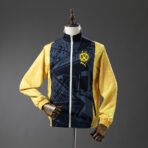 Borussia Dortmund Wendewindjacke Schwarz‑Beige – Bild 2