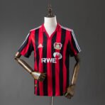 Bayer 04 Leverkusen Retro‑Heimtrikot Saison 01/02, Größen S‑XXL