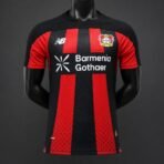 Bayer 04 Leverkusen Heimtrikot 26/27 Schwarz‑Rot – Spielerversion