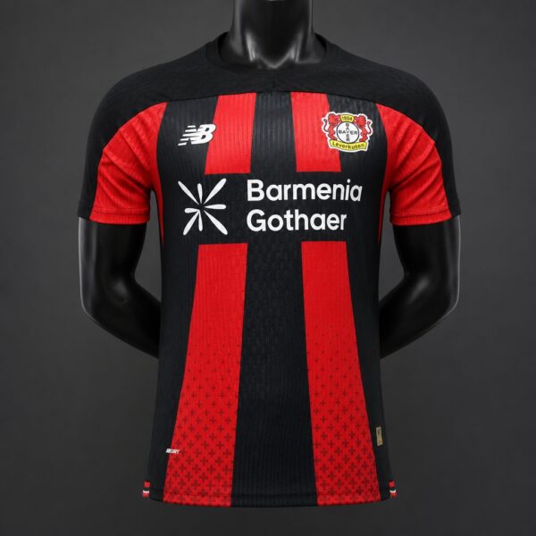 Bayer 04 Leverkusen Heimtrikot 26/27 Schwarz‑Rot – Spielerversion