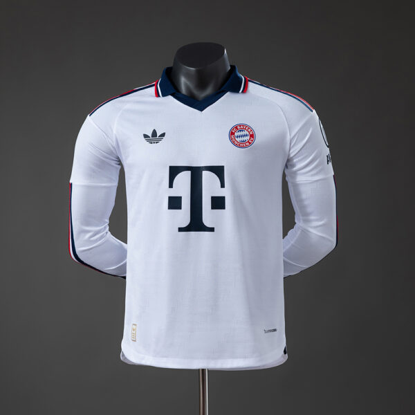 FC Bayern München Auswärtstrikot 2026/27 – Spieler-Version Langarm