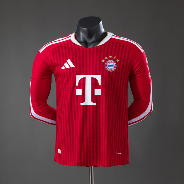 FC Bayern München Heimtrikot 2026/27 – Spieler-Version Langarm