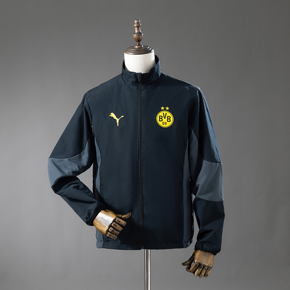 c1d66884 Borussia Dortmund Wendewindjacke Schwarz – Bild 1