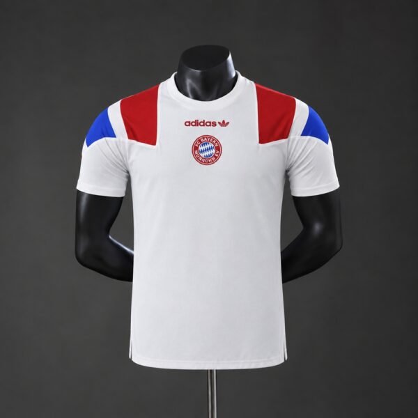 FC Bayern München 26/27 EQT Retro-Trikot (Spielerversion) – Weiß