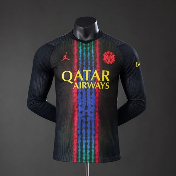 PSG Drittes Auswärtstrikot 26/27, Authentic-Version, Langarm